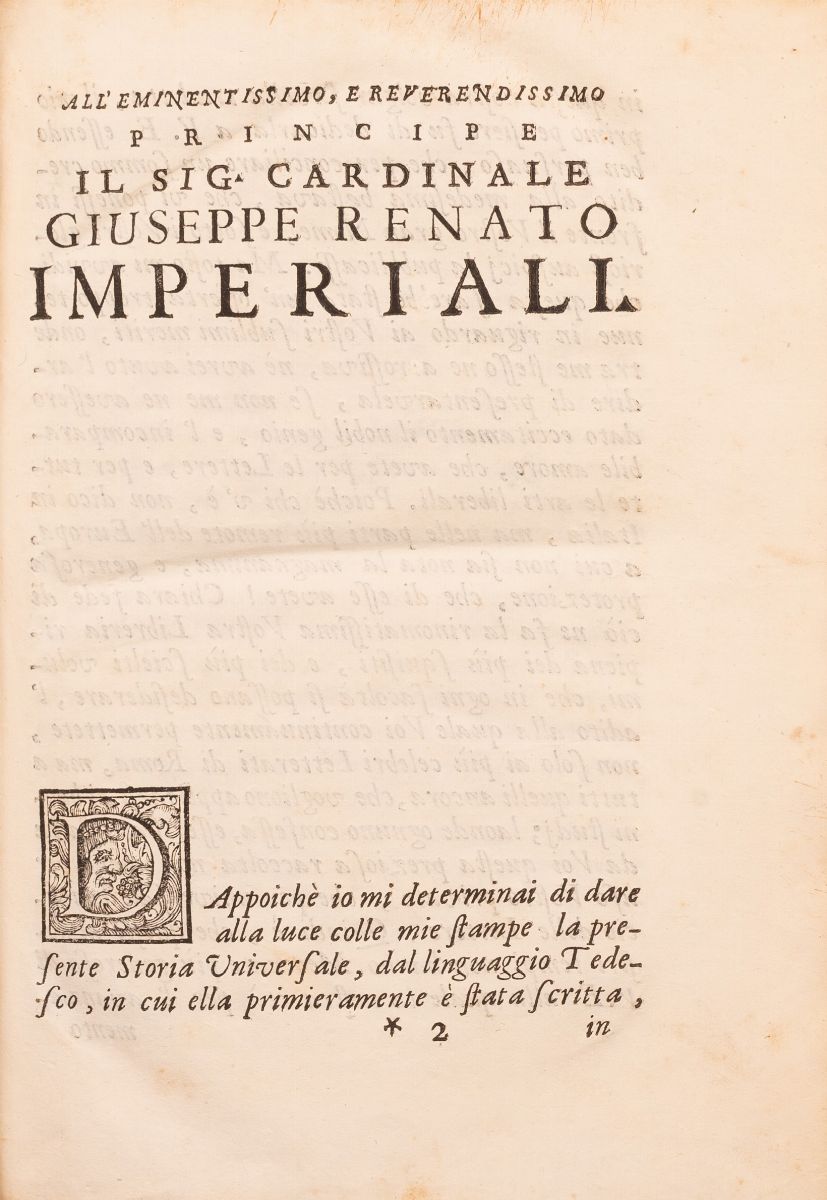 Gran Teatro Storico, o Sia Storia Universale Sacra, e Profana dalla Creazione del Mondo Sino al P...
