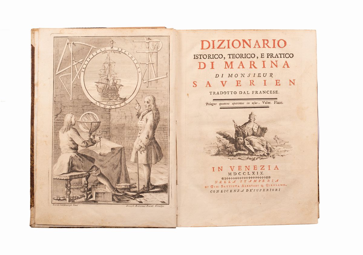 Dizionario Istorico, Teorico, e Pratico di Marina