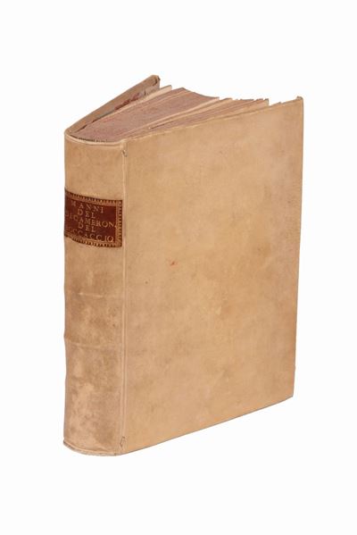 Istoria del Decamerone di Giovanni Boccaccio Scritta da Domenico Maria Manni Accademico Fiorentin...