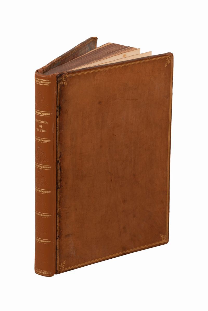 G. Bertondelli, Historia della Città di Feltre, Venetia Vitali