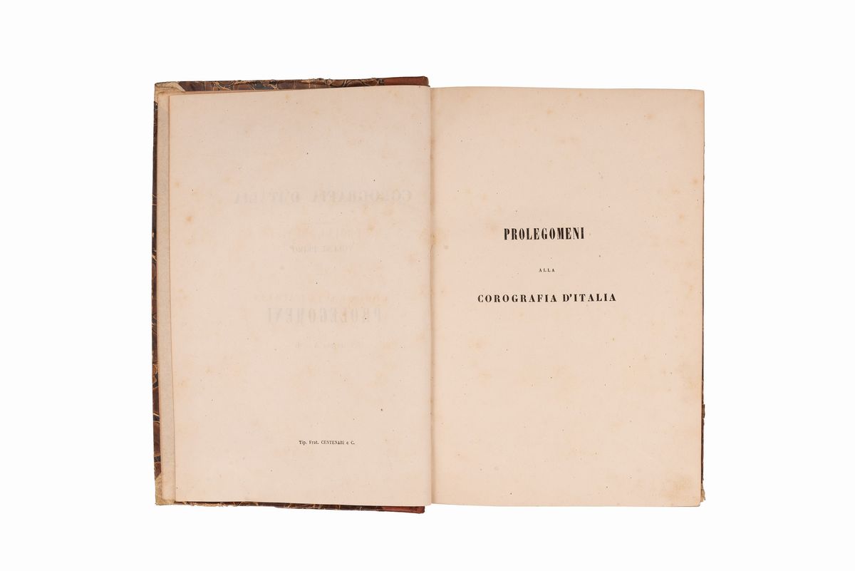 Corografia D'italia, Ossia Gran Dizionario Storico-geografico-statistico delle Città, Borghi, Vil...