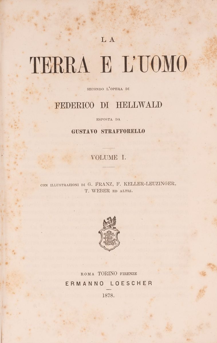 La Terra e L'uomo Secondo L'opera di Federico di Hellwald