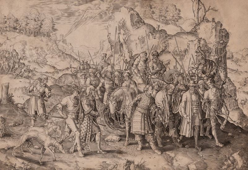 Lucas Van Leyden - La Conversione di San Paolo