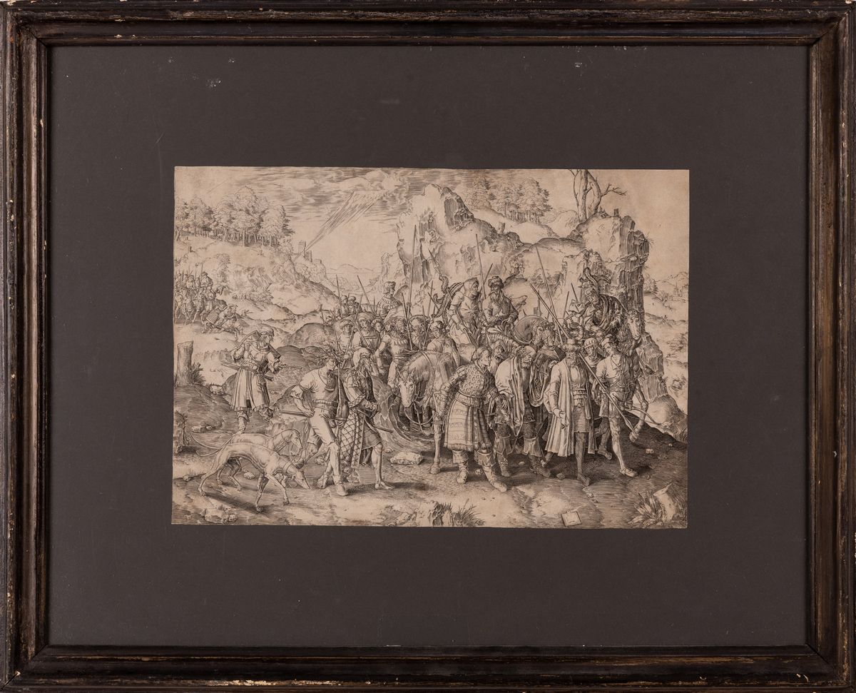 Lucas Van Leyden - La Conversione di San Paolo