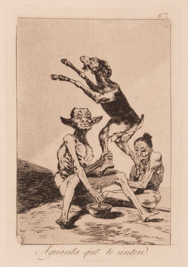 Francisco Goya - Aguersa qué te unten
