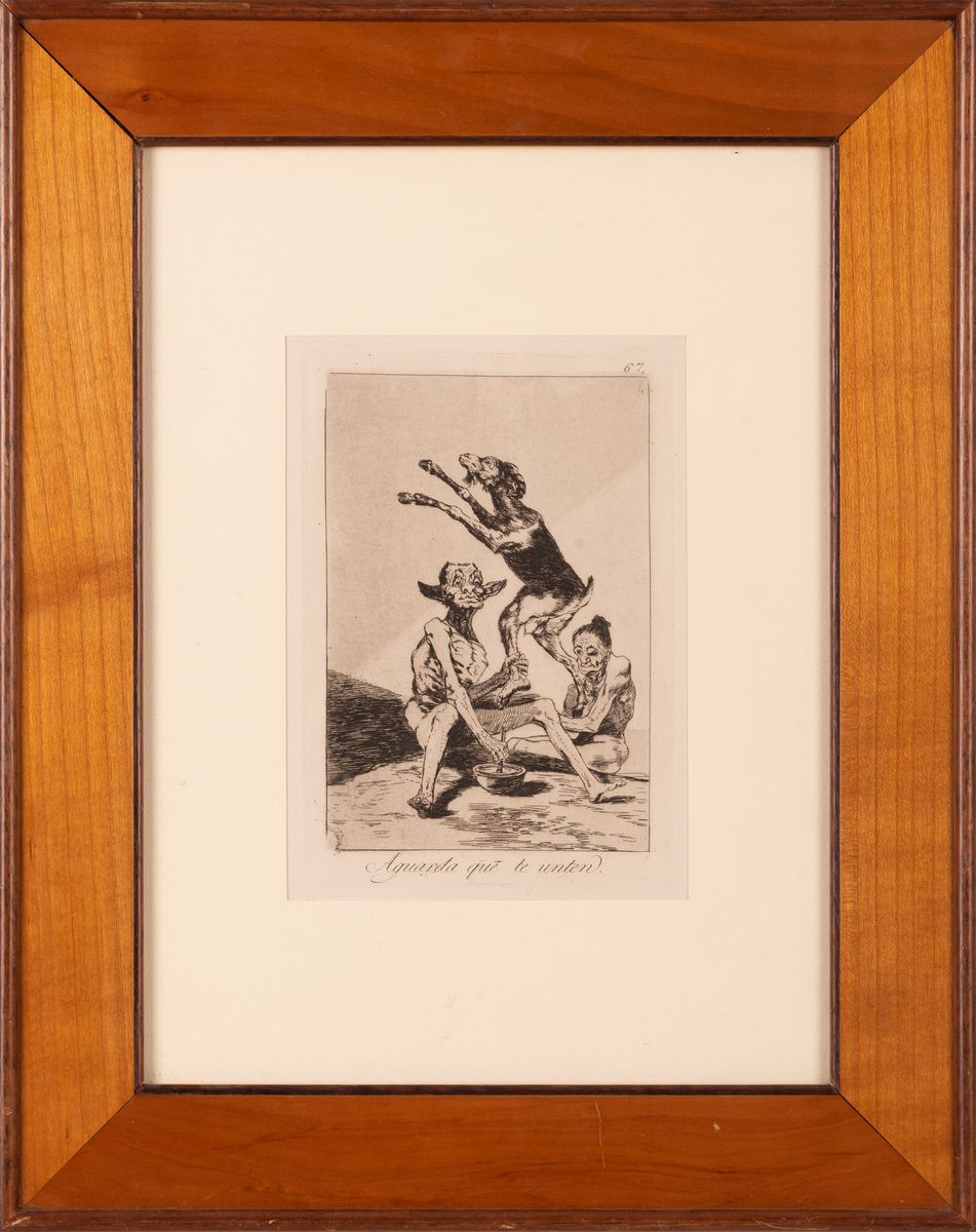 Francisco Goya - Aguersa Qué Te Unten