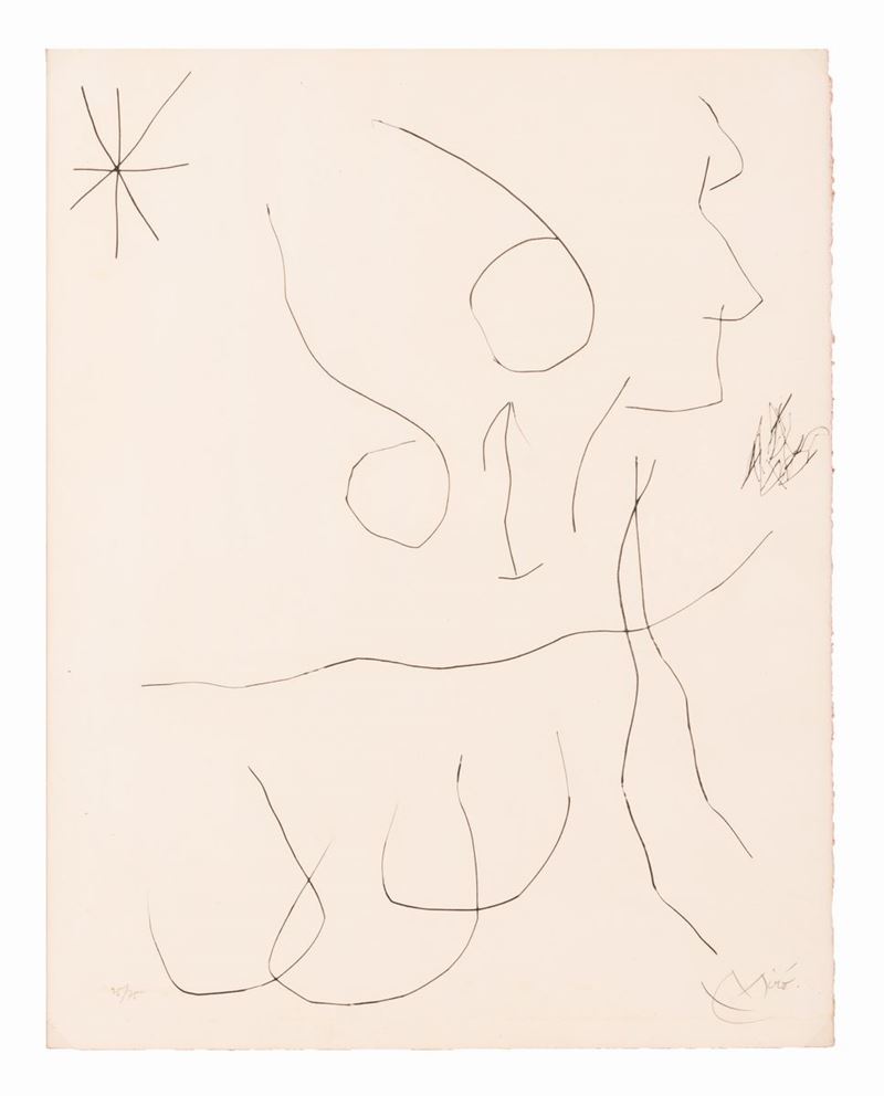 Joan Mirò - Senza Titolo