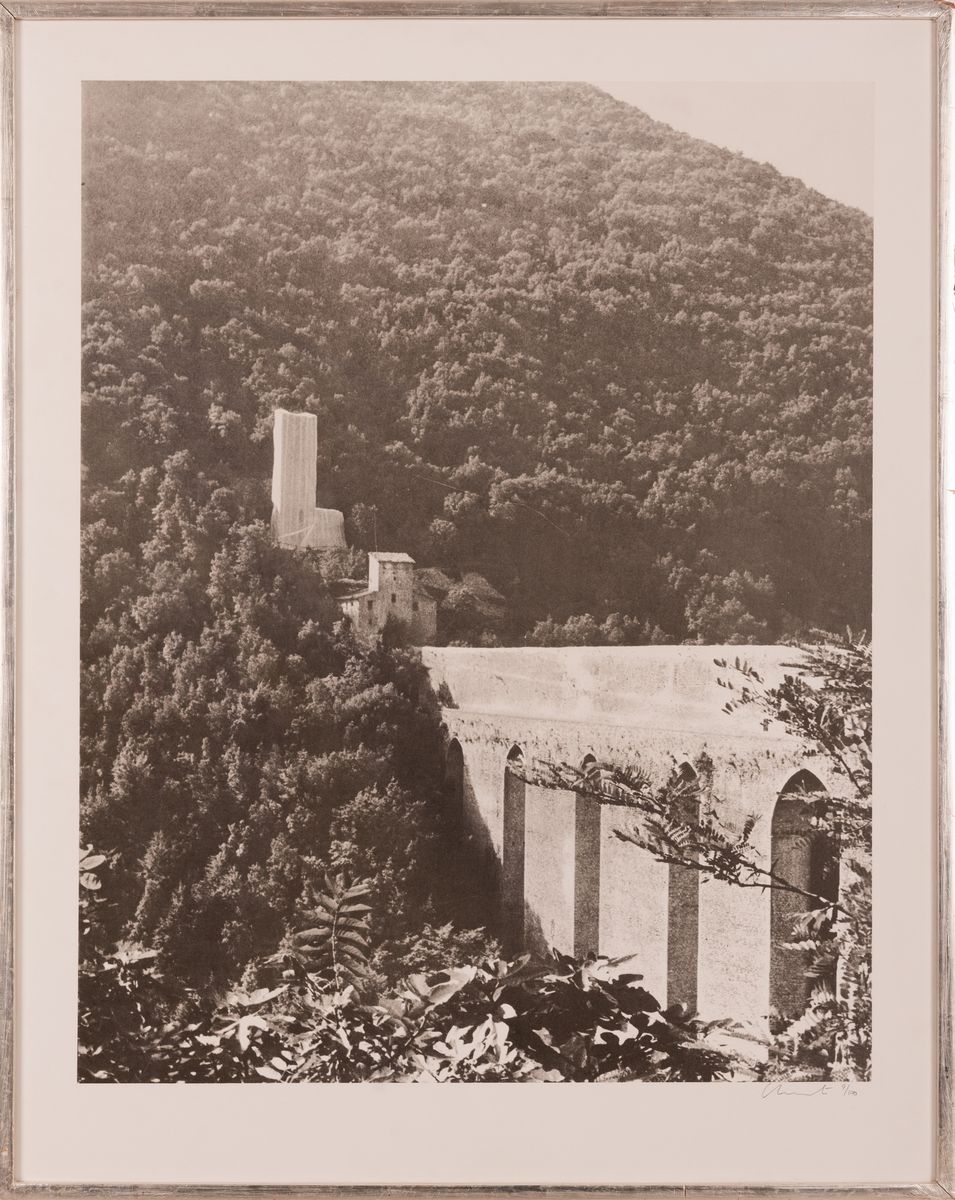 Christo Javašev - Packed Tower, Spoleto