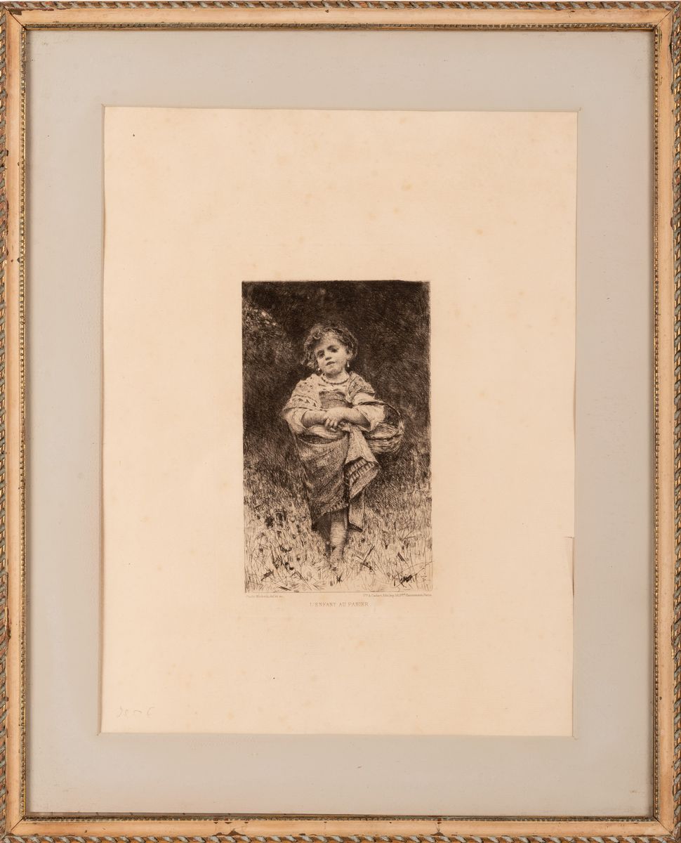 Francesco Paolo Michetti - L'enfant Au Paniere
