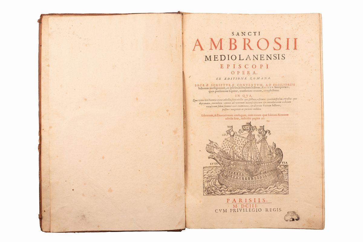 Sancti Ambrosii Mediolanensis Episcopi Opera