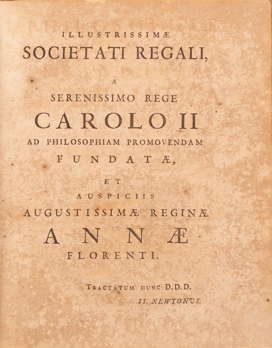 Philosophiæ Naturalis Principia Mathematica