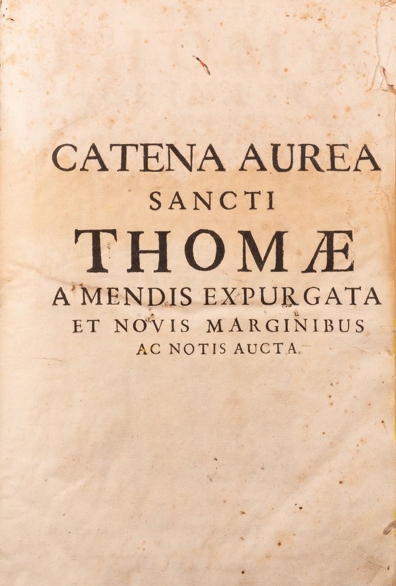 Catena Aurea, in Matthaeum, in Marcum