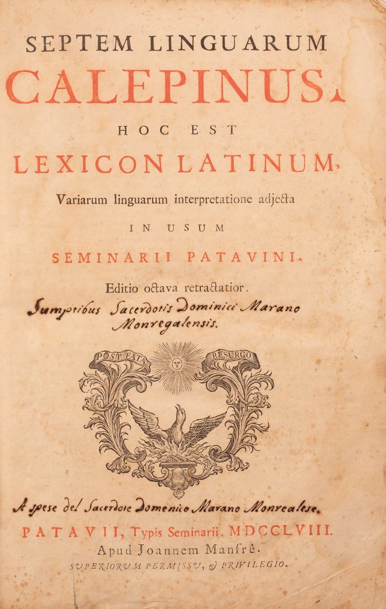 Septem Linguarum Calepinus