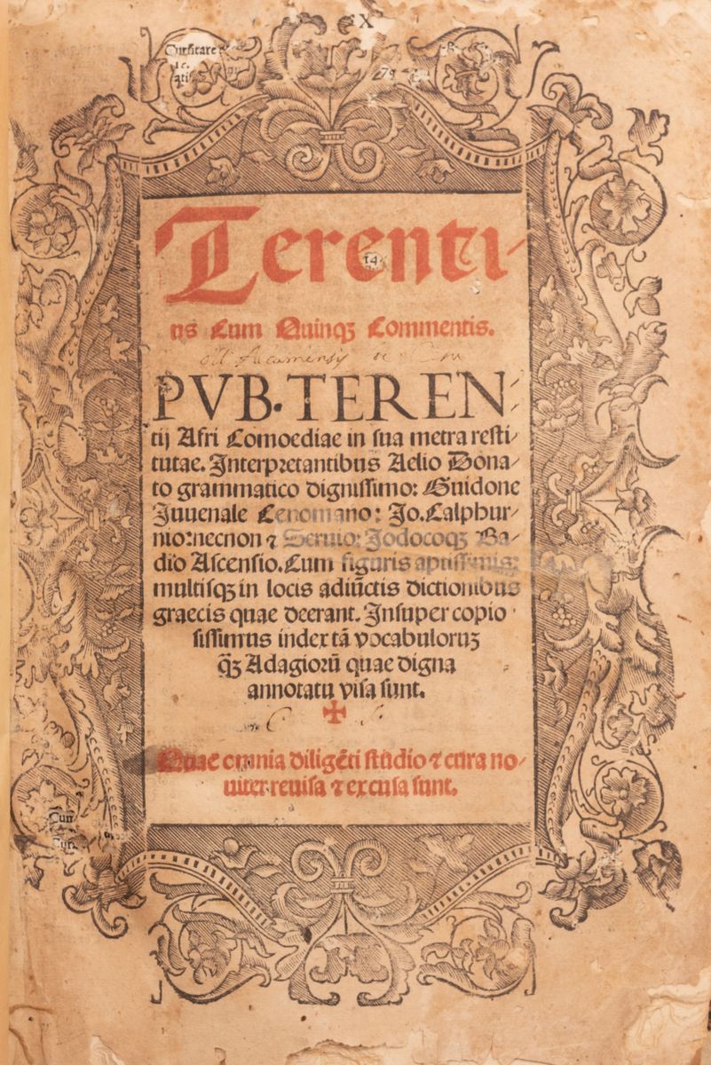 Terentius Cum Quinque Commentis
