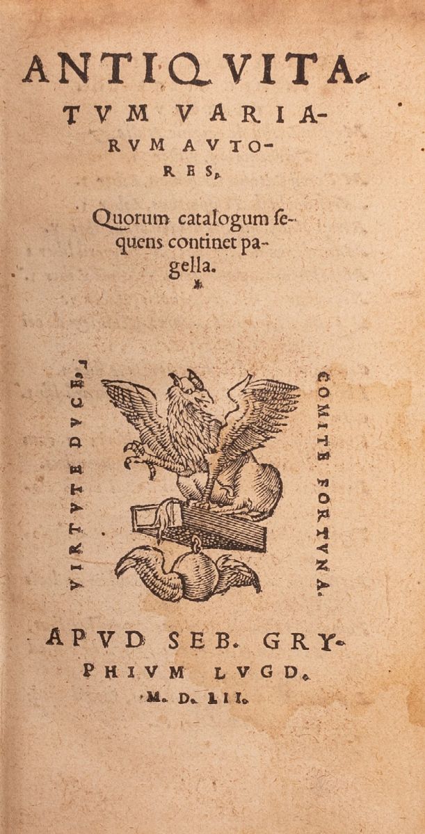 Antiquitatum Variarum Autores
