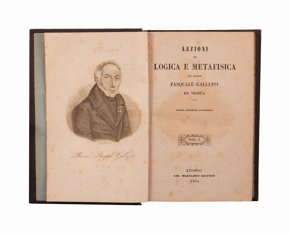 Lezioni di Logica e Metafisica del Barone Pasquale Galluppi da Tropea