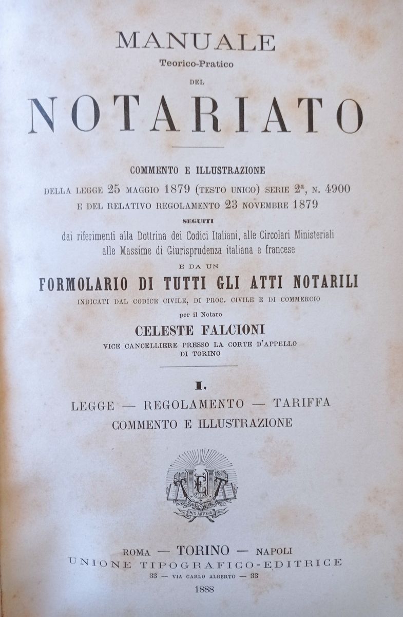 Manuale Teorico-pratico del Notariato
