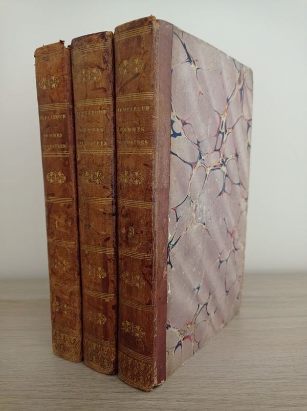 Les Vies des Hommes Illustres. Traduites en français par D. Ricard. Nouvelle édition