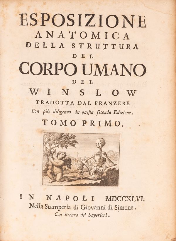Esposizione anatomica della struttura del corpo umano
