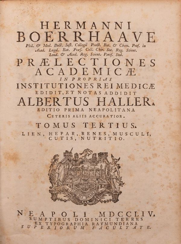 Hermanni Boerhaave Praelectiones Academicae