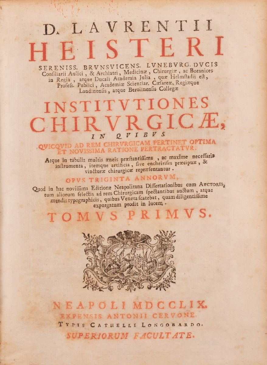 Institutiones Chirurgicae in Quibus Quicquid Ad Rem Chirgurgicam Pertinet