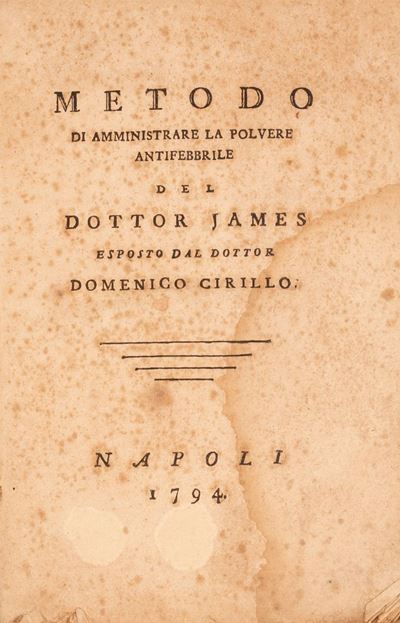 Metodo di Amministrare la Polvere Antifebbrile
