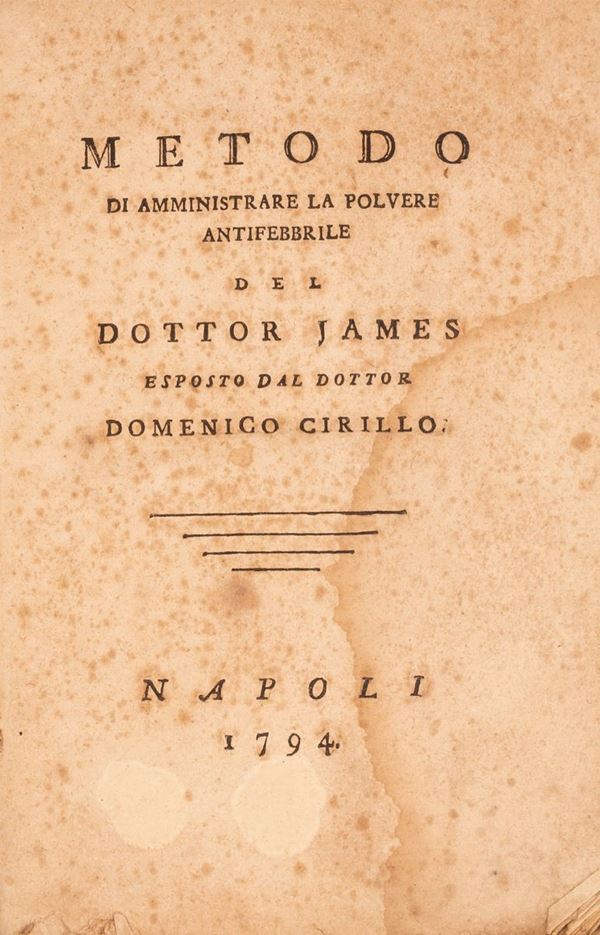 Metodo di amministrare la polvere antifebbrile