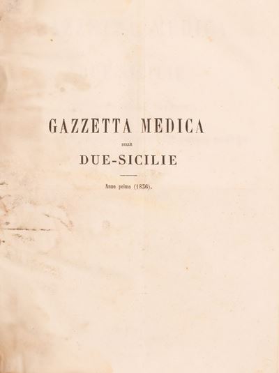 Gazzetta Medica delle Due Sicilie... Compilato da Francesco Alberti