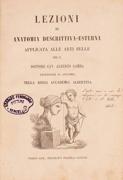 Lezioni di Anatomia Descrittiva-esterna Appicata alle Arti Belle