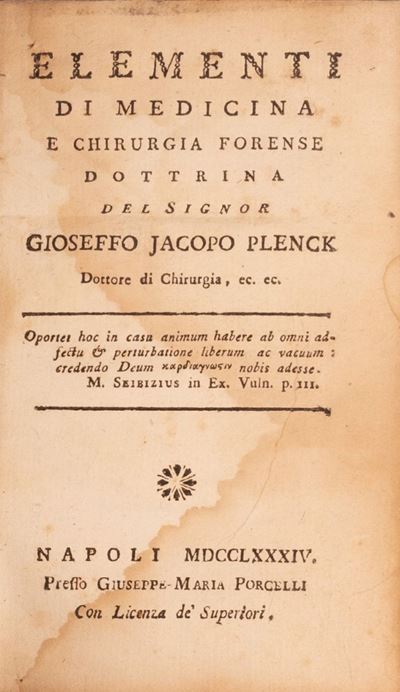 Elementi di Medicina e Chirurgia Forense