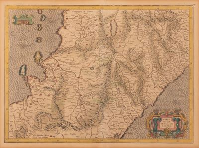Carta Geografica Abruzzo Et Terra di Lavoro