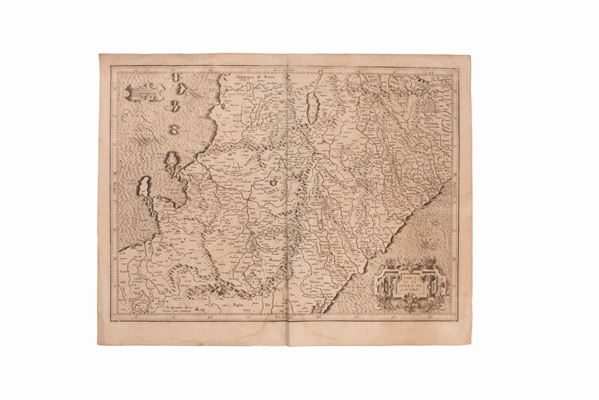 Abruzzo et Terra di Lavoro carta geografica tratta da Atlas Mercatorum
