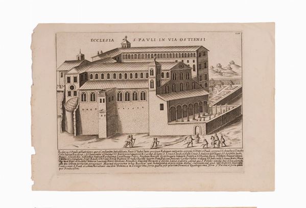Giacomo Lauro - ECCLESIA S. PAVLI . IN . VIA . OSTIENSI