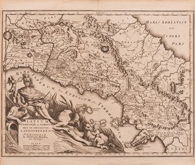 Latium Campania Et Samnium Cum Eorum Circum-adjacentibus Regionibus