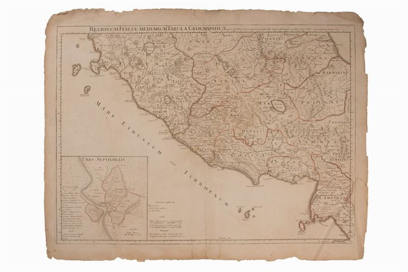 Regionum Italiae Mediarum Tabula Geographica