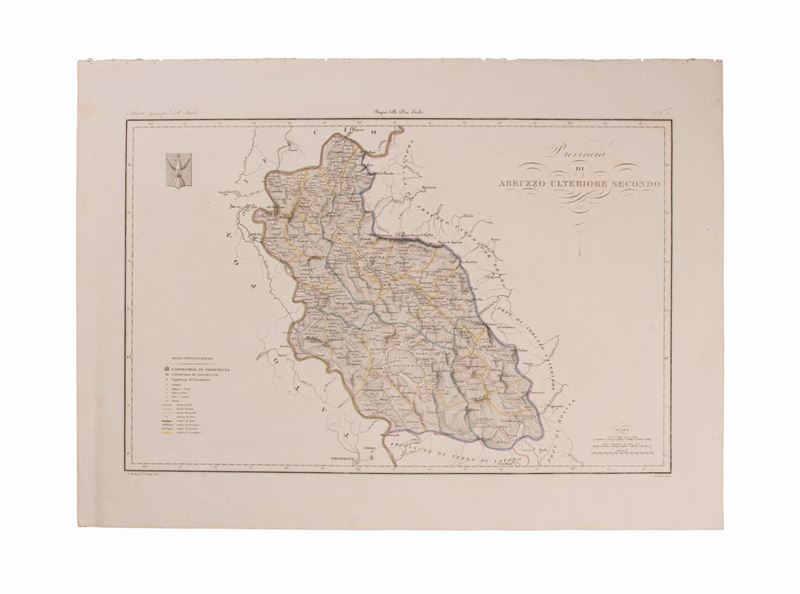 Carta Corografica di Abruzzo Ulteriore II