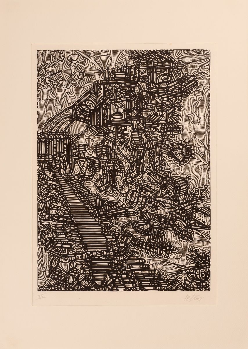 Petros Papavassiliou - Petros. Opera Grafica. Quindici Xilografie Originali Incise dal 1970 al 19...