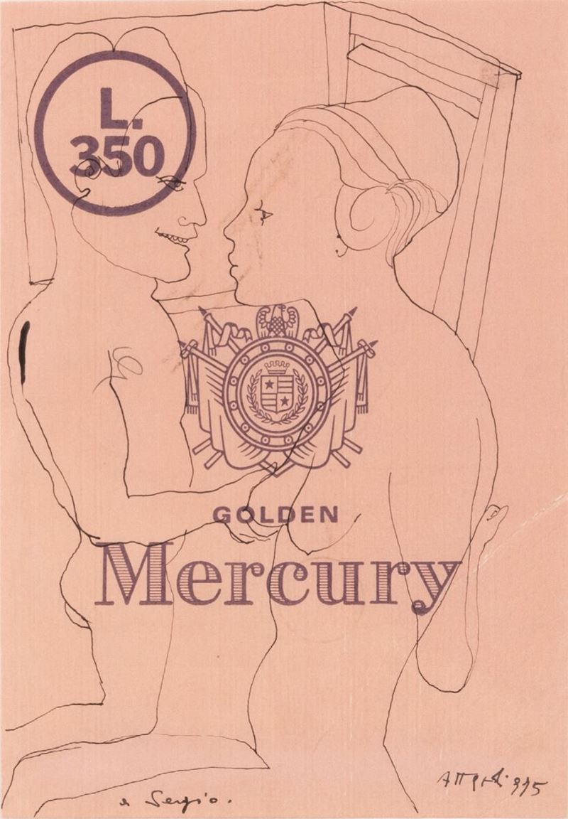Ugo Attardi - Golden Mercury