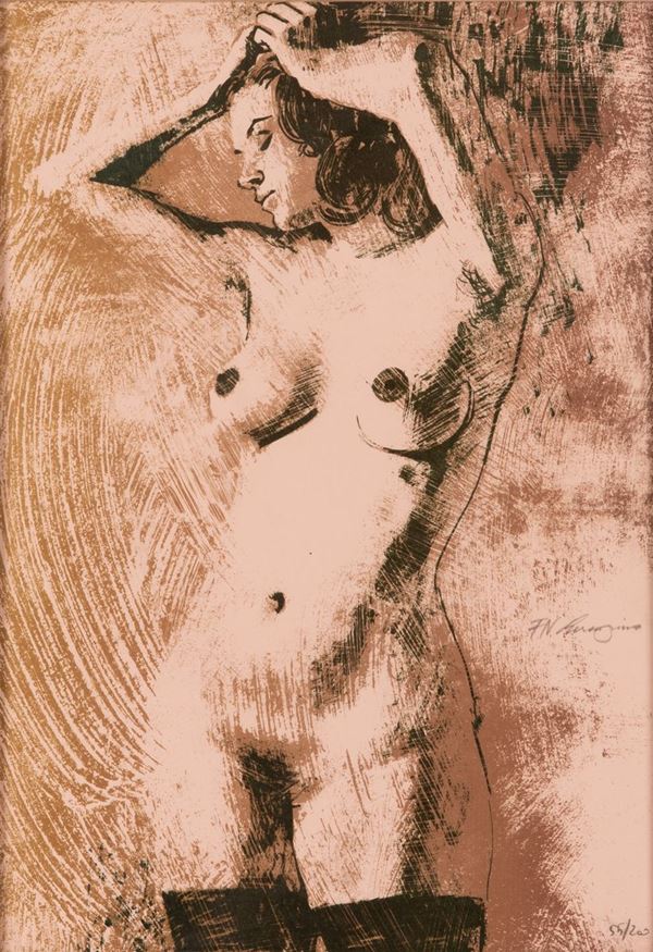 Fernando Carcupino - Nudo di donna
