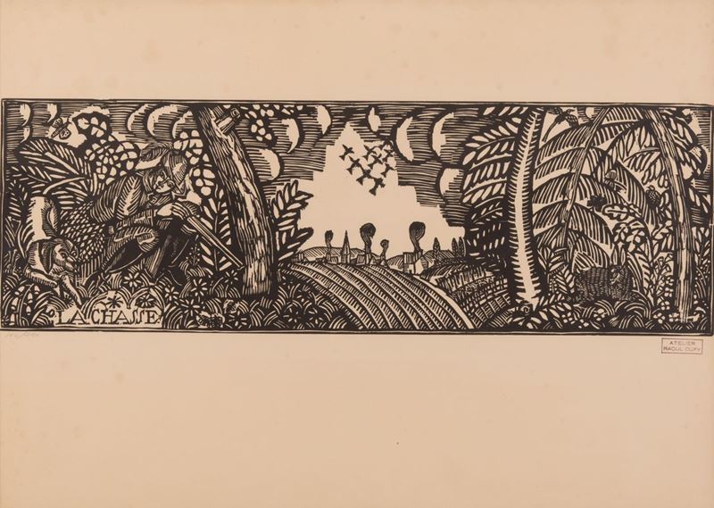 Raoul Dufy - La Chasse
