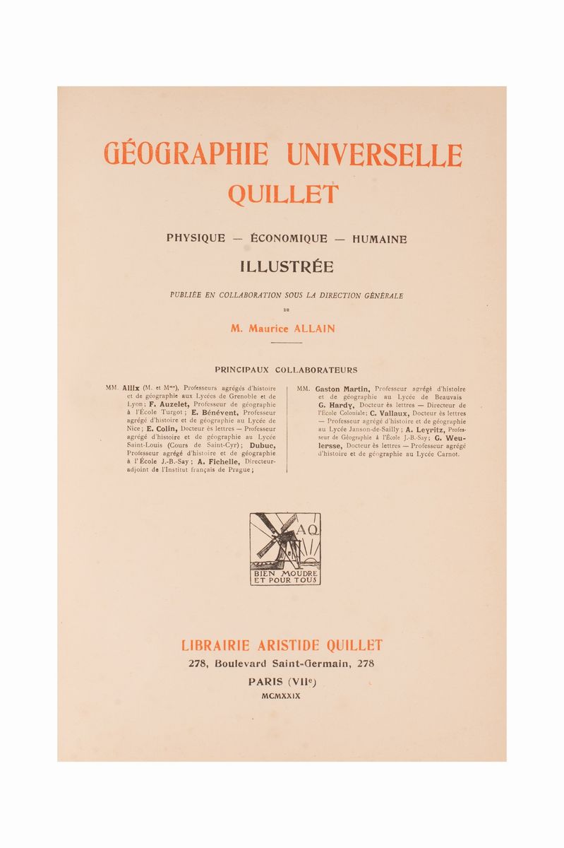 Geografia Universale Illustrata
