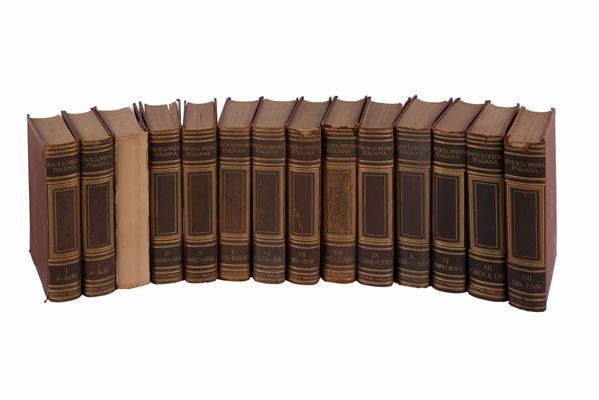 AA: VV. Treccani. Enciclopedia italiana scienze lettere arti