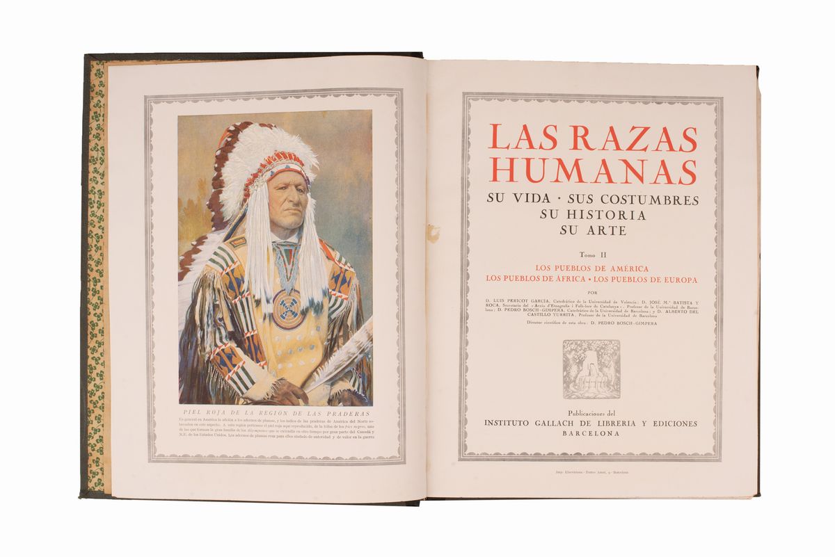 Las Razas Humanas: su Vida, Sus Costumbres, su Historia, su Arte.