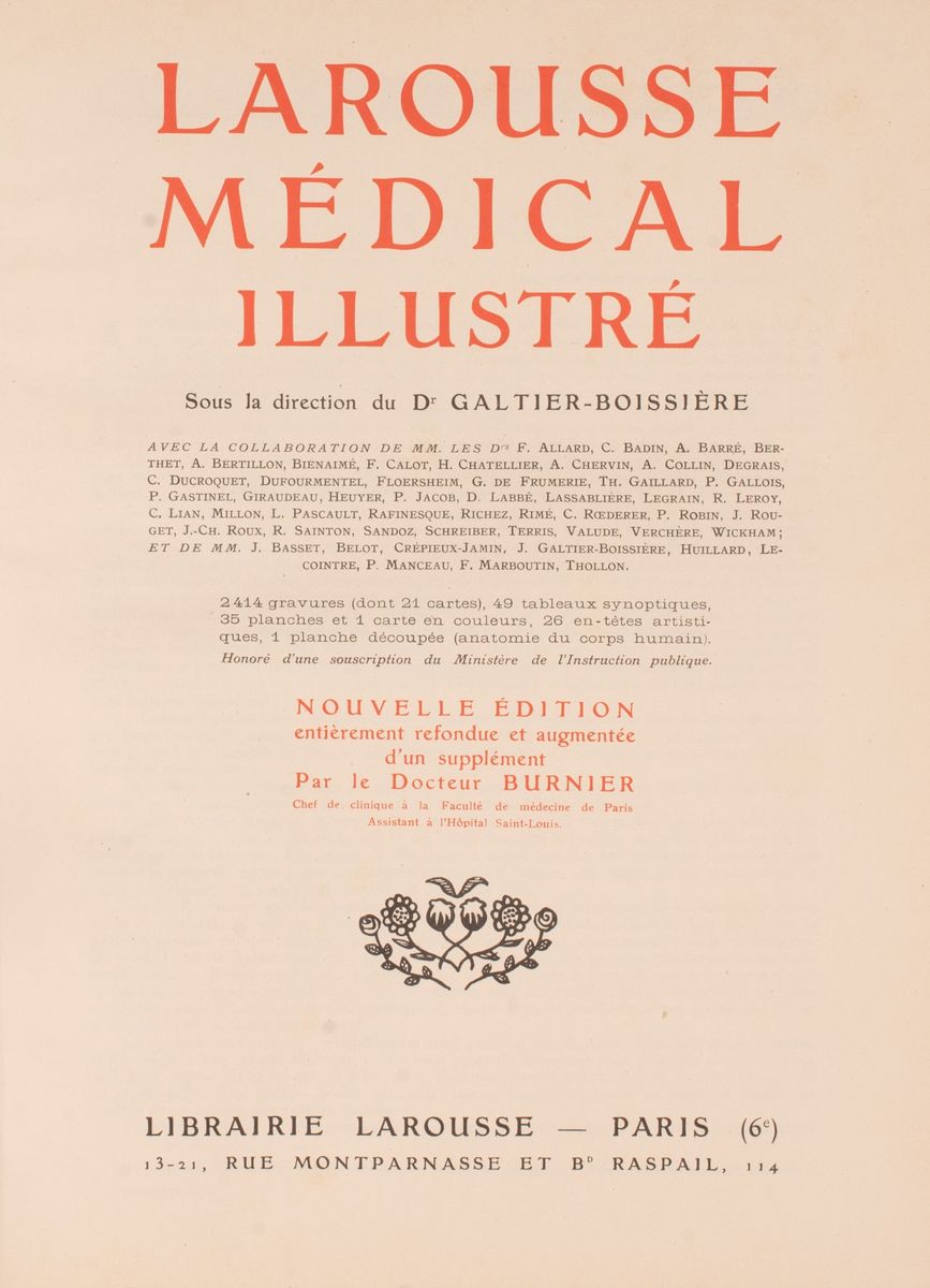 Larousse Medical Illustrated