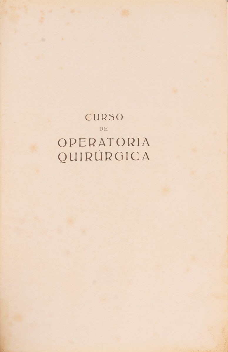 Curso De Operatoria Quirurgica