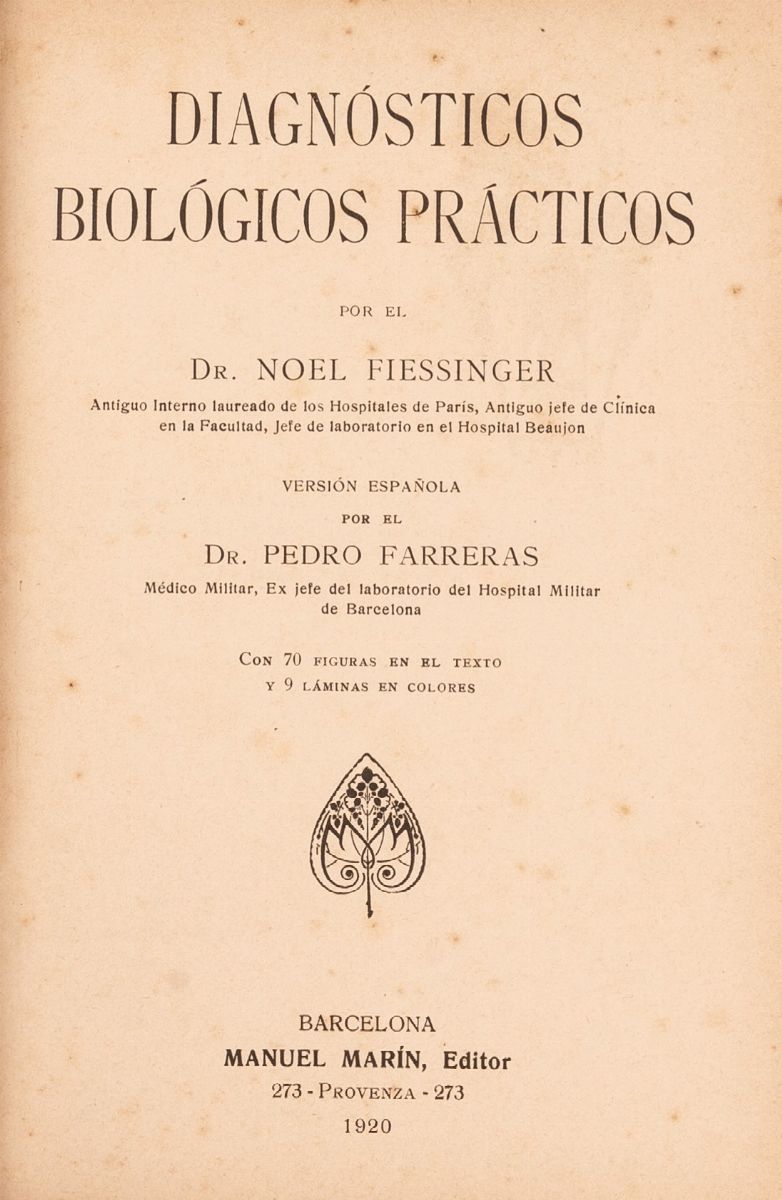 Diagnósticos Biológicos Prácticos