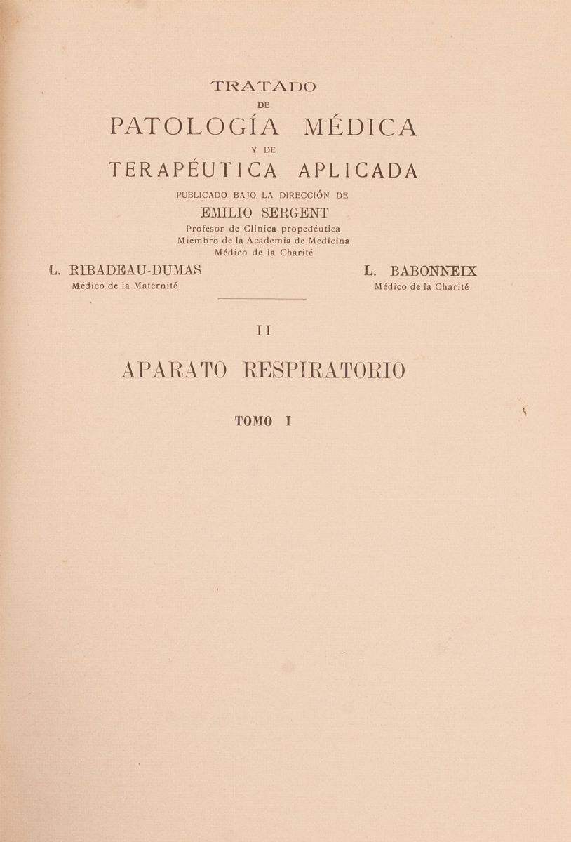 Tratado De Patologia Medica Y De Terapeutica