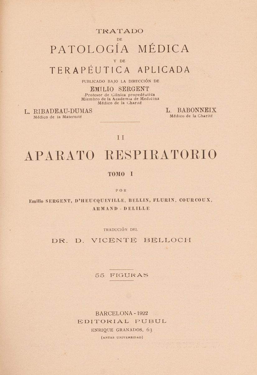 Tratado De Patologia Medica Y De Terapeutica