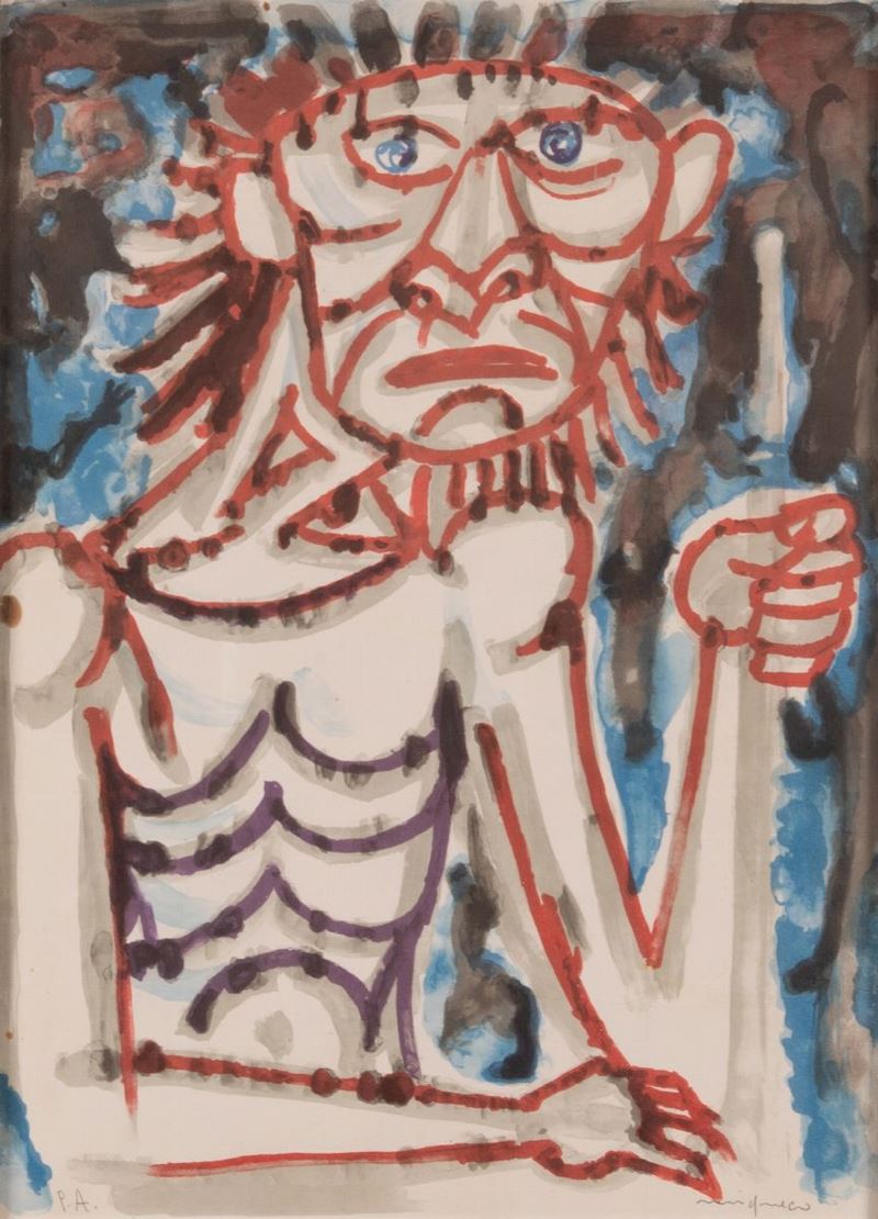 Giuseppe Migneco - Figura Maschile