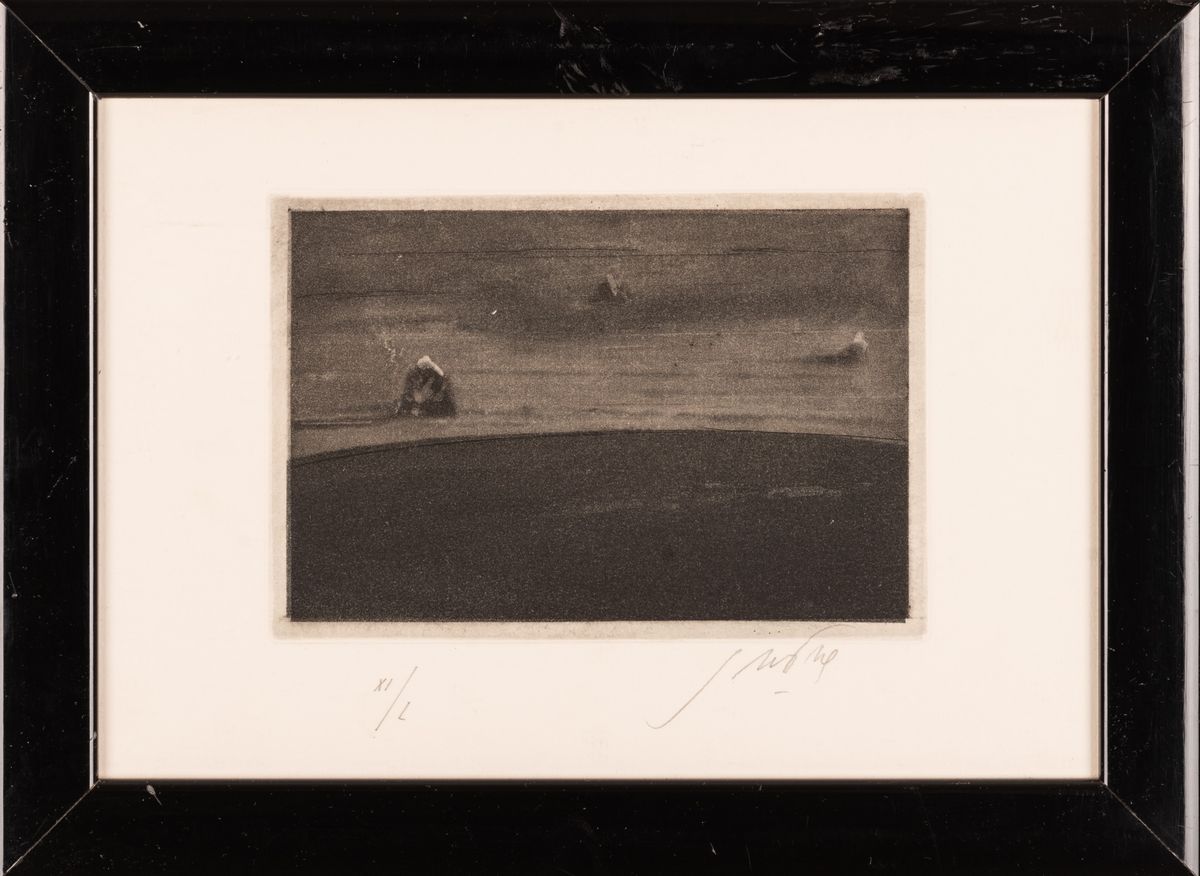 Piero Guccione - Paesaggio